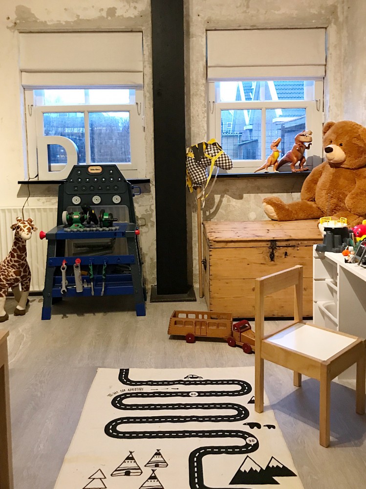 De stoere slaapkamer van Déjan!