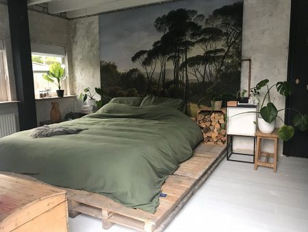 Korst tellen blootstelling Stoer..... Een bed op pallets! - Jellina Detmar Interieur & Styling blog