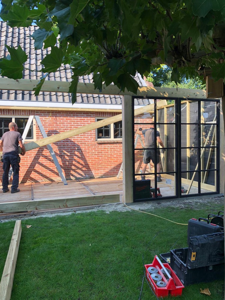Jan de Boer Tuinhuizen overkapping