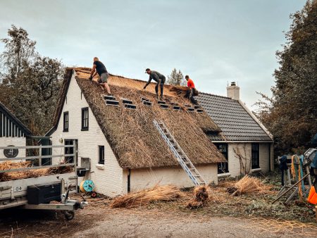 Van verouderd naar verbluffend Het avontuur van het vernieuwen van ons rieten dak