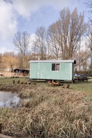 Pimpen van een oude pipowagen
