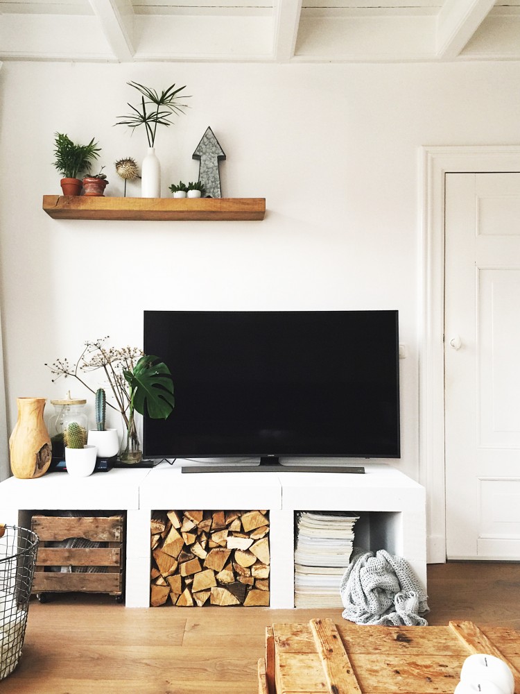 Wonderlijk Een TV-kast zelf maken! - Jellina Detmar Interieur & Styling blog XO-46