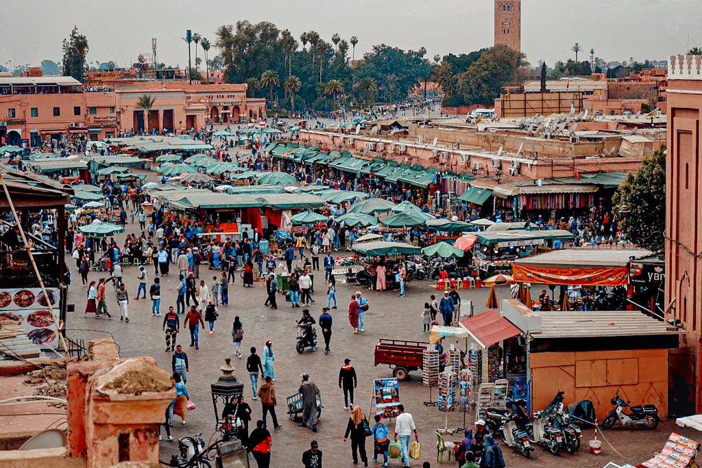 Marrakech, wát een stad