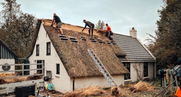 Van verouderd naar verbluffend Het avontuur van het vernieuwen van ons rieten dak